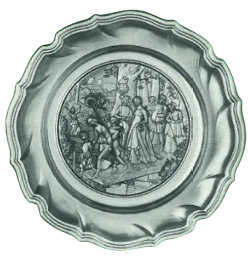 Artina Ludwig Richter bord 25 cm barokrand